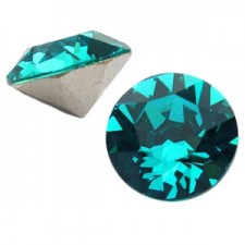 Swarovski Elements SS29 Chaton Blue zircon